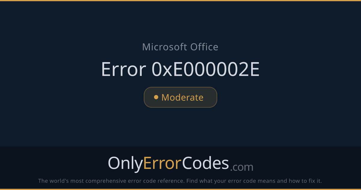 OneNote Sync Error 0xE000002E — What It Means & How to Fix It ...